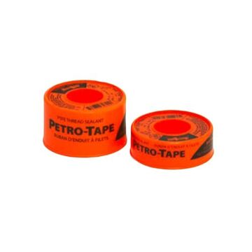 Thread Seal Tape, 3 mil thk, 540 in lg, 1 in wd, 2000 psi, Virgin PTFE