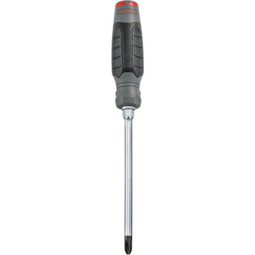 Round Bar Screwdriver, Phillips, #3 Point, 6 in Shank lg, Nylon Handle, 10-3/4 in lg