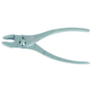 Combination Slip Joint Plier, Serrated, 1-3/4 in lg x 1-3/16 in wd x 3/8 in thk Jaw, Forged Alloy Steel Jaw
