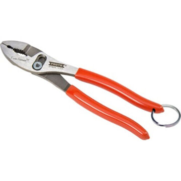 Combination Slip Joint Plier, 31/64 in, Serrated, 2-11/64 in lg, 1-13/32 in wd, 31/64 in thk Jaw, Forged Alloy Steel Jaw
