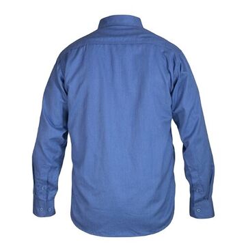 Inherent Flame Resistant, Vented Shirt, 3XL, Flame-Resistant Cotton/Nylon/Elastene