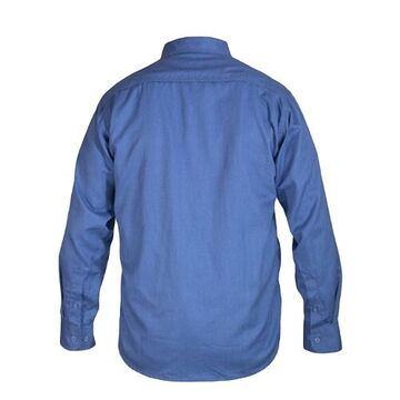 Inherent Flame Resistant, Vented Shirt, XL, Flame-Resistant Cotton/Nylon/Elastene