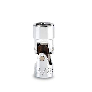 Standard Length Socket, 1/4 in Drive, Square, 6 Point, 3/8 in Socket