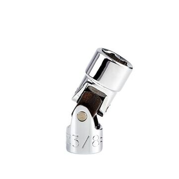 Standard Length Socket, 1/4 in Drive, Square, 6 Point, 3/8 in Socket