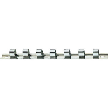 Full Polish Socket Bar, Chrome, Steel, Silver