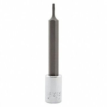 Anti-Slip Socket Bit, 1/4 in Bit, 1.5 mm Drive, 1-31/32 in Bit lg
