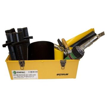 Kit de réparation Deluxe Spill Berm, 24 pouce lg, 12 pouce ht, 12 pouce wd, jaune/noir