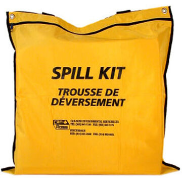 Absorbent Spill Kit, 17 LT Container, Bag
