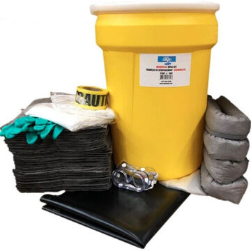 Universal Spill Kit, 21 gal Container