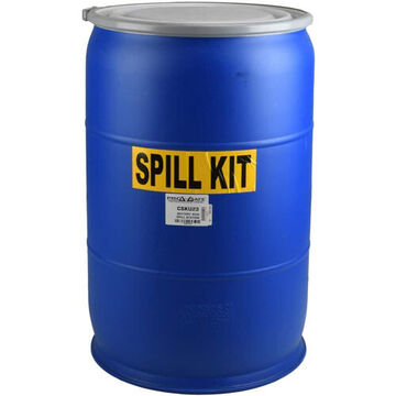 Battery Acid Spill Kit, 30 gal Container, Drum