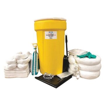 Universal Spill Kit, 45 gal Container