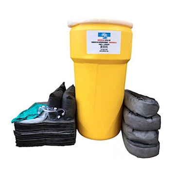 Universal Spill Kit, 20 gal Container, Plastic