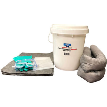 Universal Spill Kit, 5 gal Container, Plastic