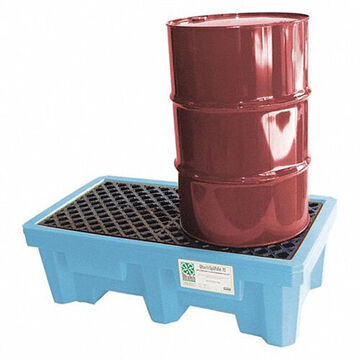 Containment Spill Pallet, 53 in lg, 29 in wd, 16.5 in ht, 2 Drums, 3000 lb