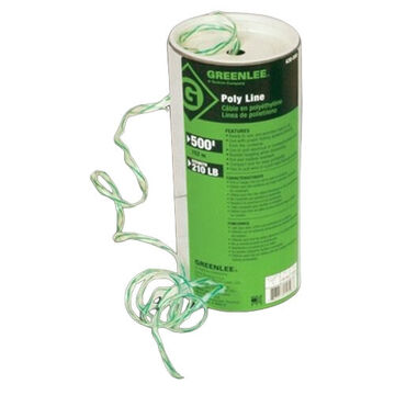 Spiral Wrap Tracer Twine Spiral Wrap Twine, Polypropylène, Vert