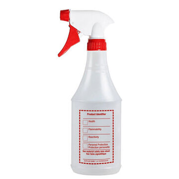 Pulvérisateur à gâchette, contenant de 32 oz/1 l, bouteille