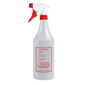 Pulvérisateur à gâchette, contenant de 32 oz/1 l, bouteille