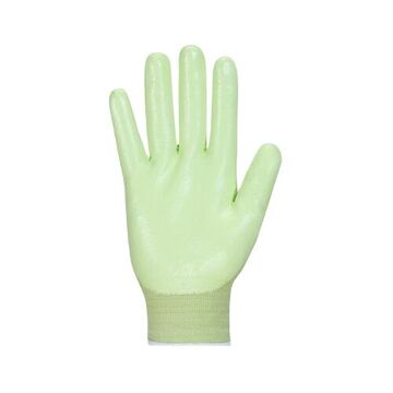 Silicone-free Static Blocking Gloves, Foam Nitrile Palm, Green, Knitted