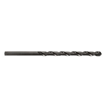 Long Taper Length Drill, 1 in Letter/Wire, 1 in dia, 11 in lg