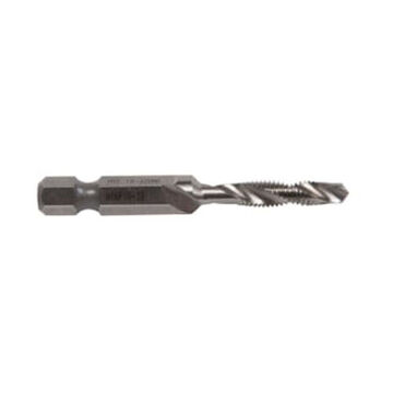 Quick-Change Standard Length Tap Drill Bit, 1-1/4 in Drill, #10 to 32 NF, 2-1/4 in lg, Hex, 1/4 in Shank dia