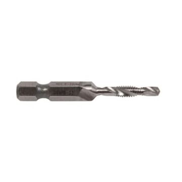 Quick-Change Standard Length Tap Drill Bit, #8 to 32 NC, Hex, 1/4 in Shank dia
