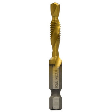 Split-Point Tip Tap Drill Bit, 1 in Drill