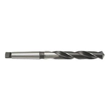 Taper Shank Drill, 7.8 mm Letter/Wire, 0.3071 in dia, 156 mm lg