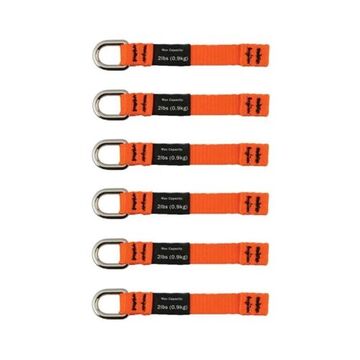 Attache d'attache Web Tool, nylon, orange