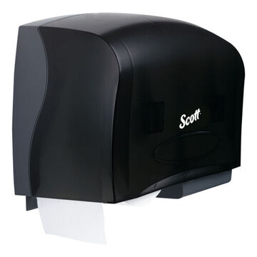 Coreless, Jumbo Roll Toilet Paper Dispenser, 2 Rolls, Wall, Plastic
