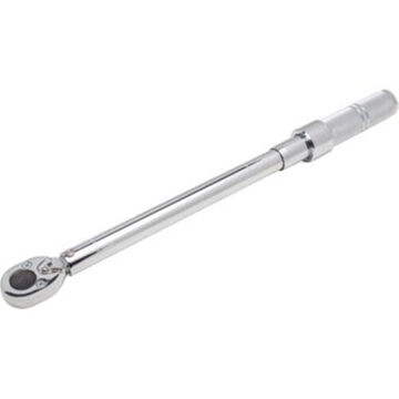 Torque Wrench Ratcheting Head, 3/8 In Drive, 20 To 100 Ft-lb, Standard, 16-1/2 In Lg