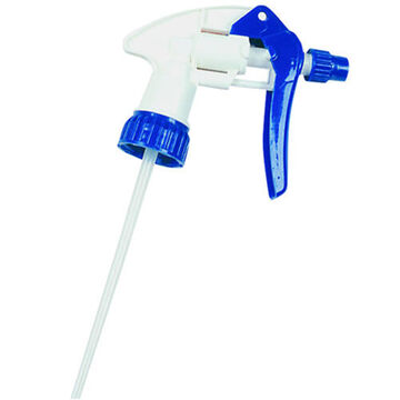 Foaming Trigger Bottle, White, Blue