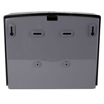 Compact Towel Dispenser, Scottfold, 9 in lg, Wall, Plastic