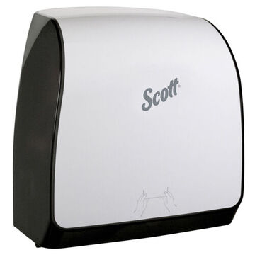 Auto Cut Towel Dispenser, MOD, 1 Roll, 13.125 in lg, Wall, Plastic