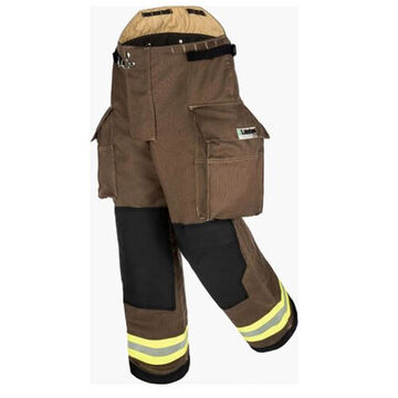 Pant Battalion Outershell Turnout and Extrication Pant, Unisexe, Regular, Kaki, Pioneer/Defender NP/SA3000, 32 in Waist