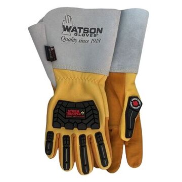 Gloves Storm Trooper, Cowhide Leather Palm, Full Grain Cowhide