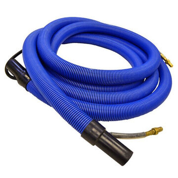 Vacuum Cleaner Hose, 15 ft Hose lg, Blue