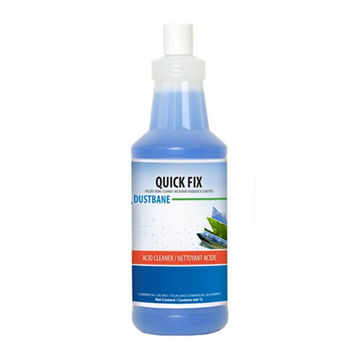 Nettoyant pour bol visqueux Quick Fix, récipient de 1 litre, bouteille, liquide, menthe, bleu