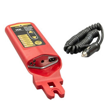 Proximity Voltage Detector, 120 VAC to 500 kVAC, Audible and Visual Alert, ABS