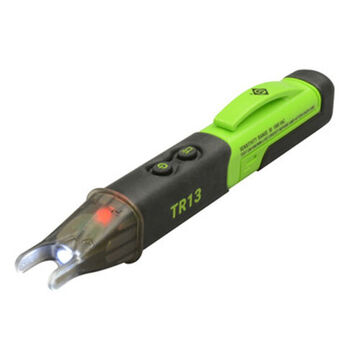 Non-Contact Voltage Detector, 50 to 1000 V, Audible and Visual Alert, Plastic