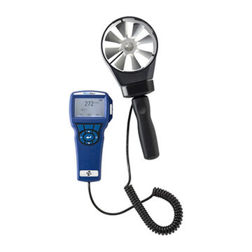 Vane Anemometer, 0.1 deg C, 3.3 in ht, 7 in wd, 1.8 in DP