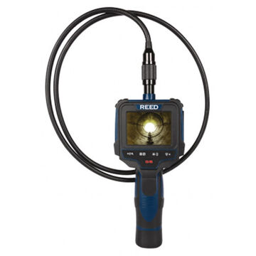 Recordable Video Inspection Camera, 8 mm Probe dia, 1 m Probe lg, 2.7 in Color TFT LCD
