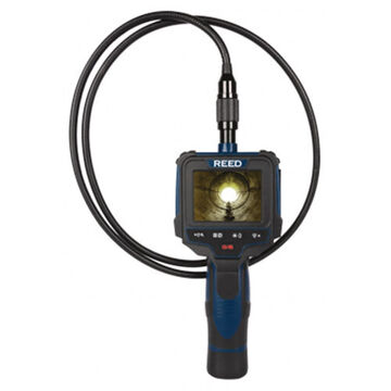 Caméra d'inspection vidéo enregistrable, sonde de 8 mm de diamètre, sonde de 1 m, écran LCD TFT couleur de 2.7 pouce
