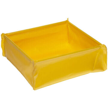 Plateau utilitaire, 4-3/4 pouce ht, 42 pouce lg, 42 pouce wd, 18 gal, PVC