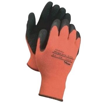 High-visibility Work Gloves, Rubber Palm