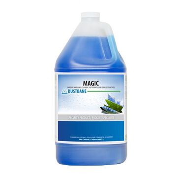 Window and Glass Cleaner, 5 l Container, Bottle, Mild, Blue, Liquid