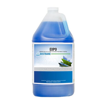 Window and Glass Cleaner, 5 l Container, Bottle, Floral, Blue, Liquid