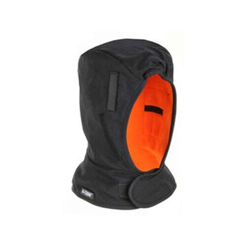 Winter Hard Hat Liner, 2-layer Thermal Liner, Durable Outer Shell, Warm Lining, Lightweight, Fleece, Polyester, Black