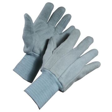 Fleece Work Gloves, L, Green