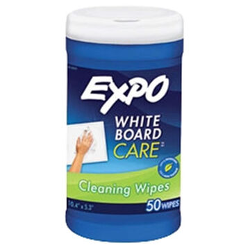 Cleaners/Wipes Whiteboard Cleaner Towlettes, Bottle, White