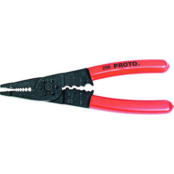 Manual Wire Stripper, 20 to 10 AWG, 8-1/4 in lg, Steel